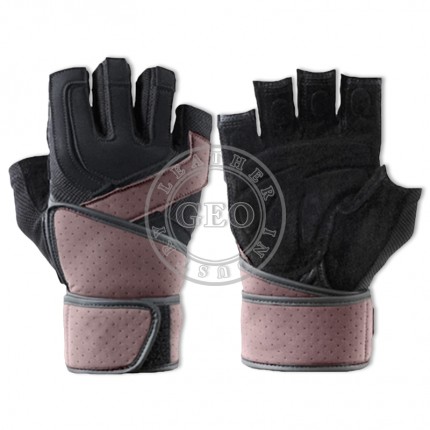 Wrist Wrap Fitness Power Lifting Sports Gloves